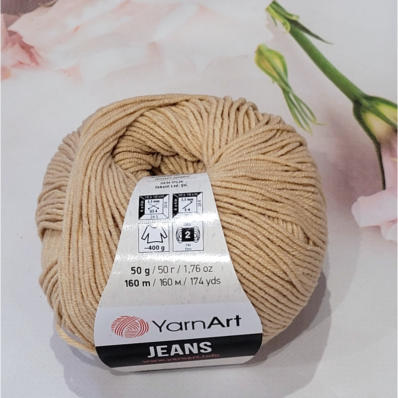 YarnArt Jeans 07 карамель YarnArt Jeans 07 карамель