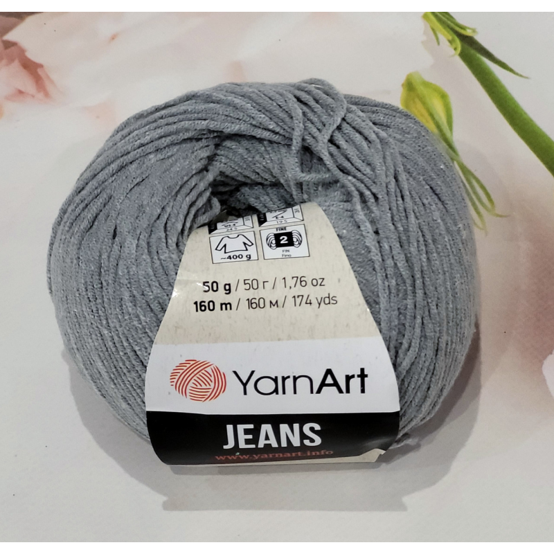 YarnArt Jeans 46 сірий YarnArt Jeans 46 сірий