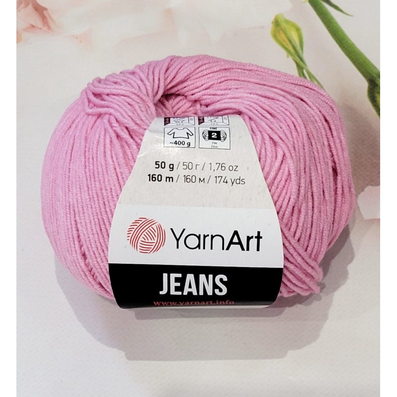 YarnArt Jeans 20 рожевий YarnArt Jeans 20 рожевий