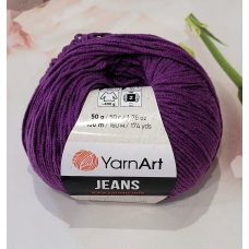 YarnArt Jeans 50 фіолетовий