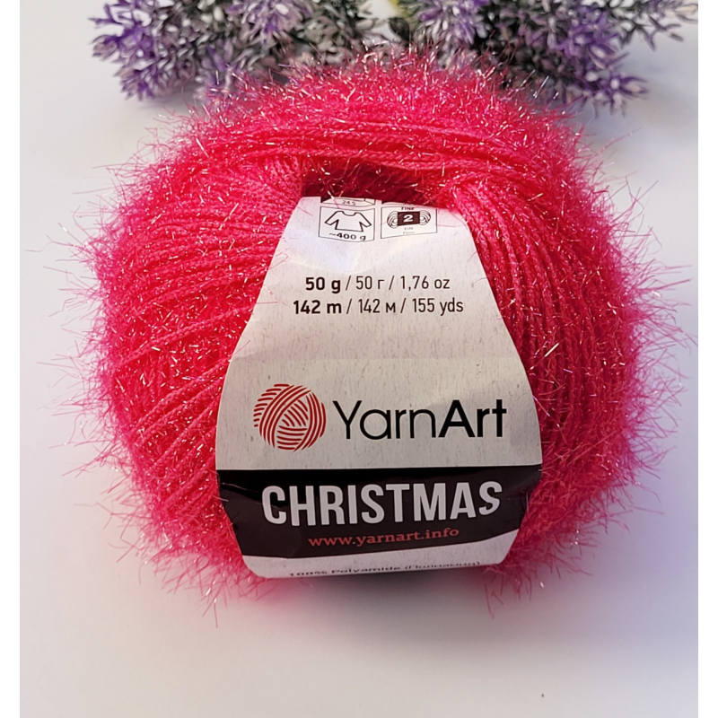 YarnArt Christmas 33 малиновий YarnArt Christmas 33 малиновий