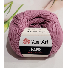 YarnArt Jeans 65 суха роза