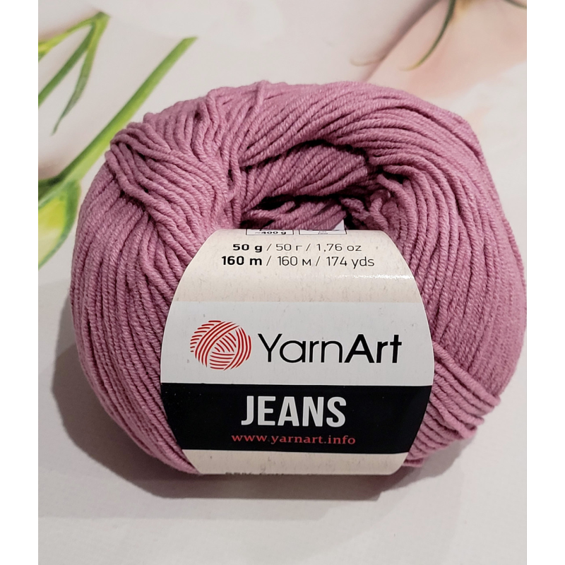 YarnArt Jeans 65 суха роза YarnArt Jeans 65 суха роза