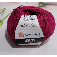 YarnArt Jeans 91 винний