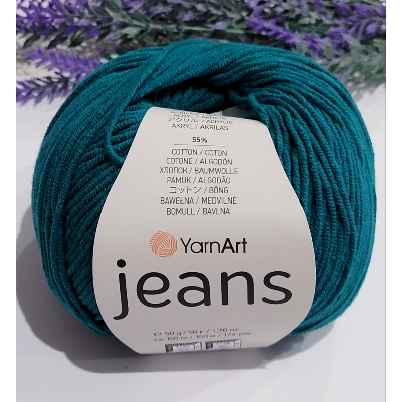 YarnArt Jeans №63 ізумруд YarnArt Jeans №63 ізумруд
