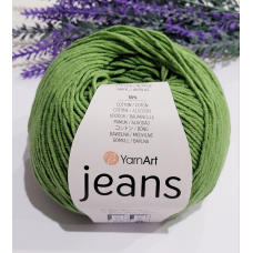 YarnArt Jeans №69 зелений