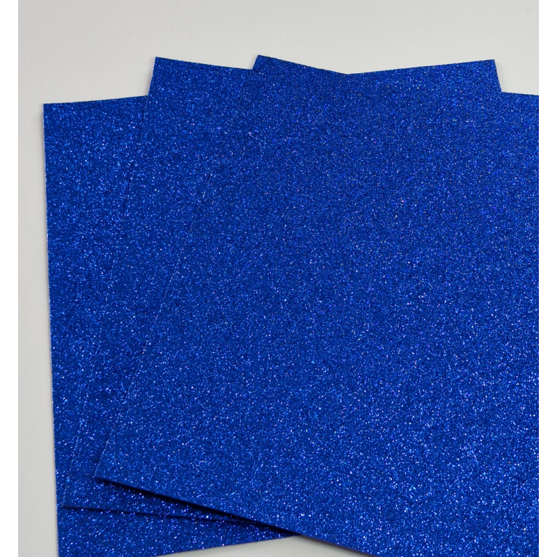 Глітерний фоаміран 25×25см синій Глітерний фоаміран 25×25см синій