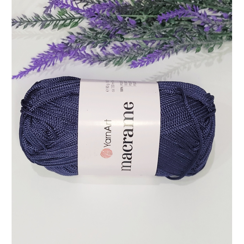 YarnArt Macrame №162 темно-синій YarnArt Macrame №162 темно-синій