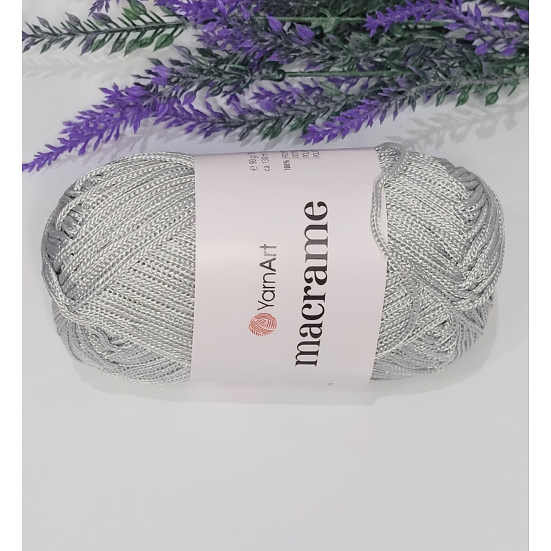 YarnArt Macrame №149 світло-сірий YarnArt Macrame №149 світло-сірий