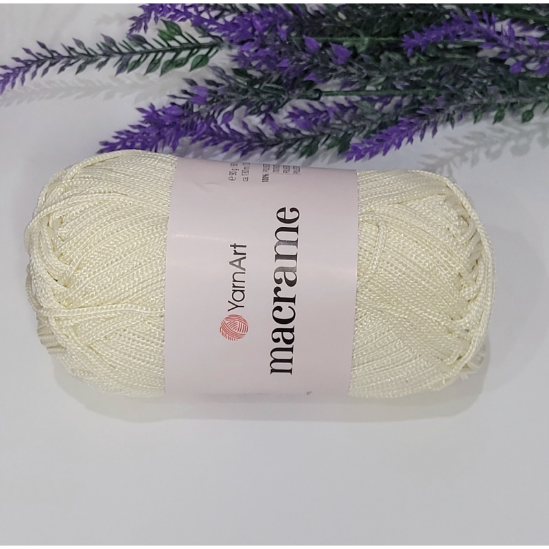 YarnArt Macrame №137 молочний YarnArt Macrame №137 молочний