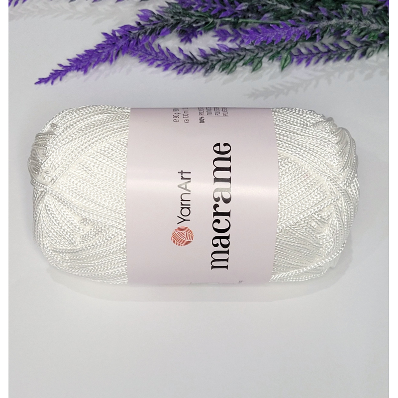 YarnArt Macrame №154 білий YarnArt Macrame №154 білий