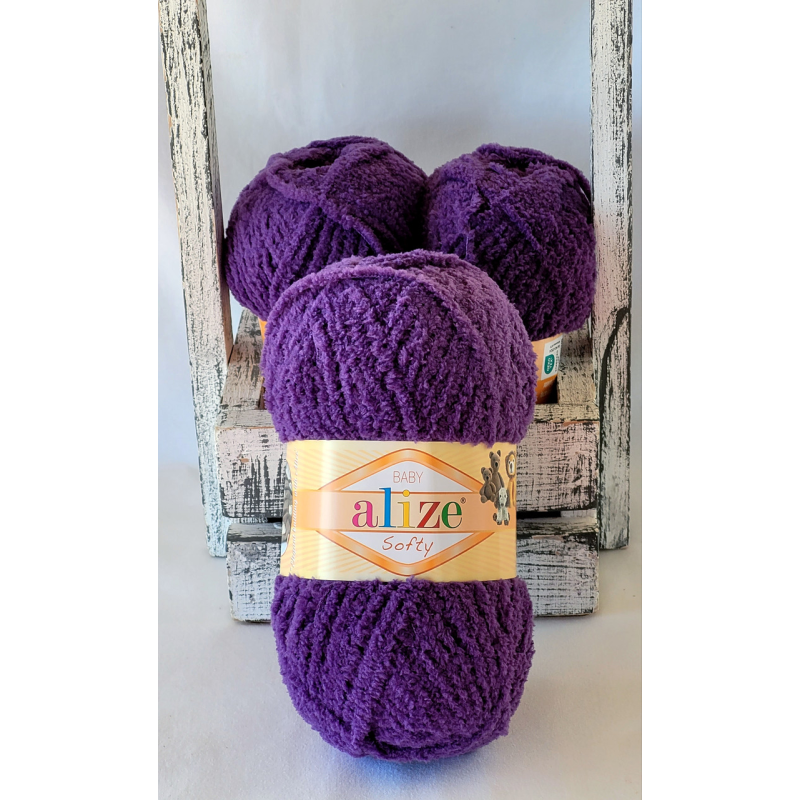 Alize Softy №44 пурпурний Alize Softy №44 пурпурний