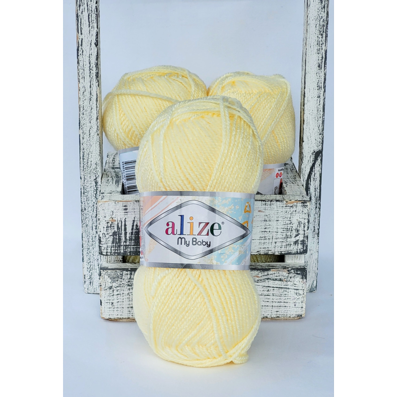 Alize mу Baby №01 кремовий Alize mу Baby №01 кремовий