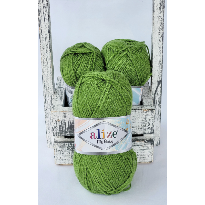 Alize my Baby №210 яблучно-зелений Alize my Baby №210 яблучно-зелений