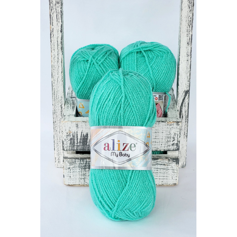 Alize my Baby №249 світлий смарагд Alize my Baby №249 світлий смарагд