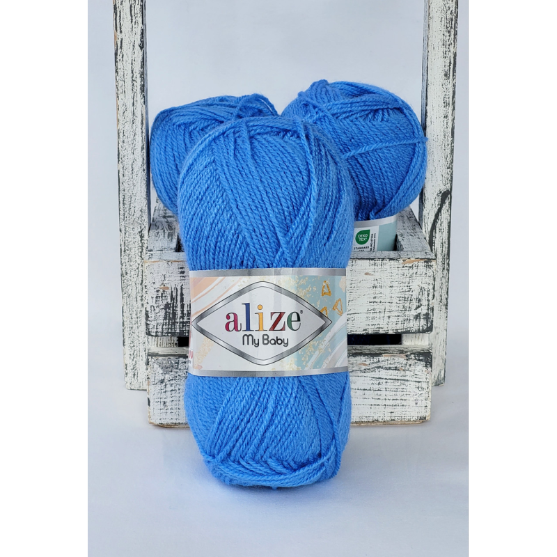 Alize my Baby №289 темно-голубий Alize my Baby №289 темно-голубий