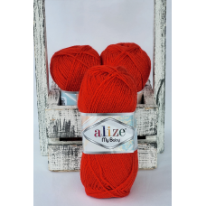 Alize my Baby №56 червоний