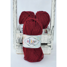 Alize my Baby №57 бордовий