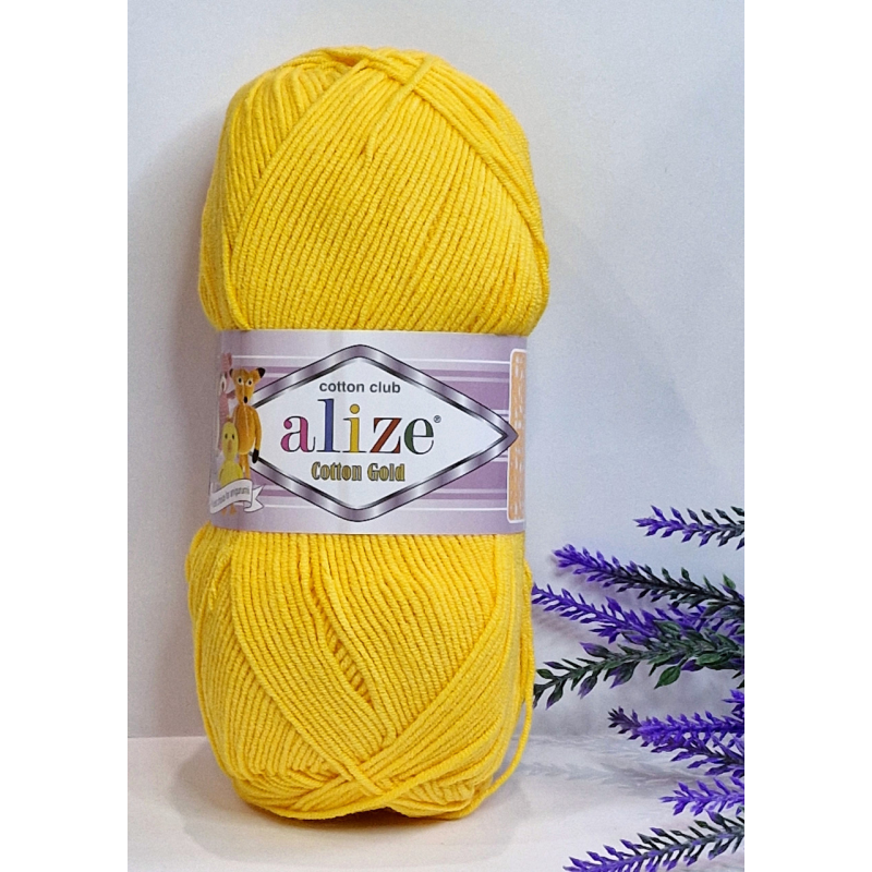 Alize Cotton Gold №216 жовтогарячий Alize Cotton Gold №216 жовтогарячий