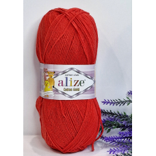 Alize Cotton Gold №56 червоний