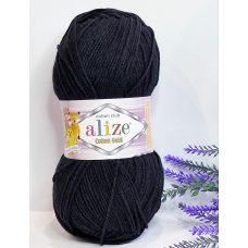 Alize Cotton Gold №60 чорний