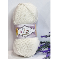 Alize Cotton Gold №62 молочний