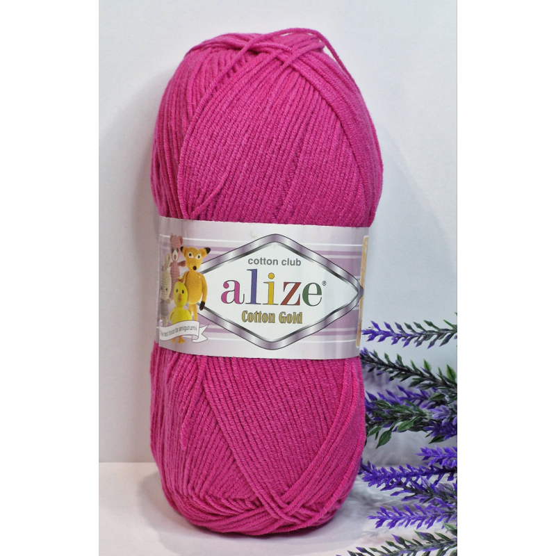 Alize Cotton Gold №149 фуксія Alize Cotton Gold №149 фуксія