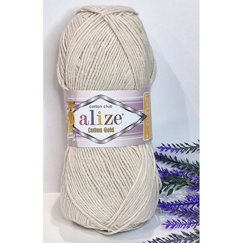 Alize Cotton Gold №599 слонова кістка Alize Cotton Gold №599 слонова кістка