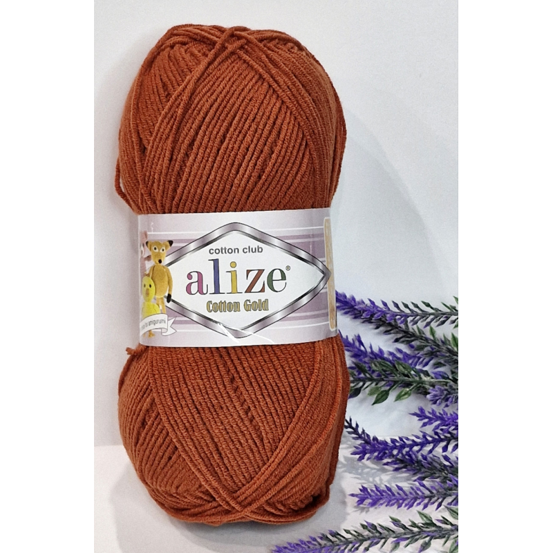 Alize Cotton Gold №36 терракот Alize Cotton Gold №36 терракот