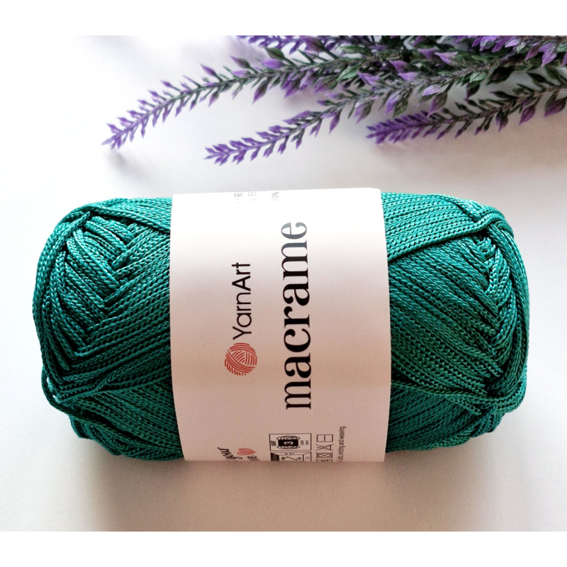 YarnArt Macrame №158 смарагдовий YarnArt Macrame №158 смарагдовий