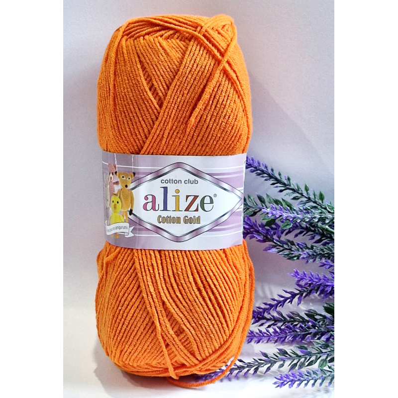 Alize Cotton Gold №37 апельсин Alize Cotton Gold №37 апельсин