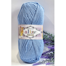 Alize Cotton Gold №40 голубий