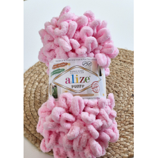 Alize Puffy 185 пастельно-рожевий