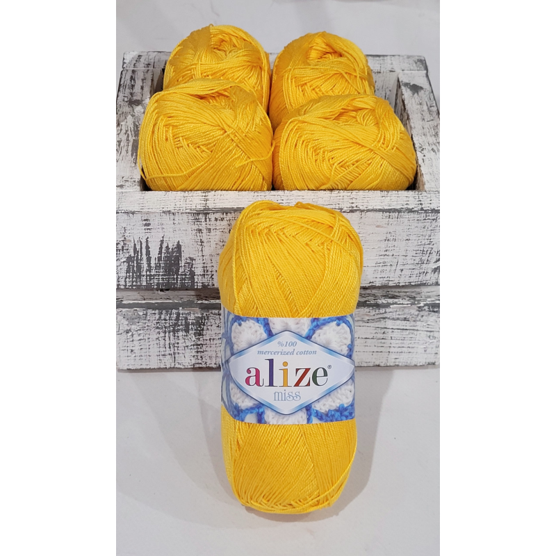 Alize Miss №216 жовтогарячий Alize Miss №216 жовтогарячий