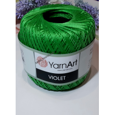 YarnArt Violet №6332- зелений