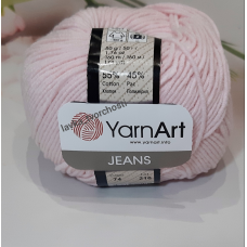 YarnArt Jeans №74-св. рожевий