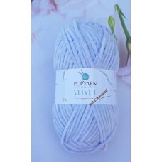 Popyarn Velvet №-026 сіро-бузковий