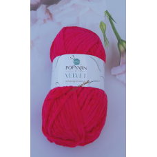 Popyarn Velvet №005 малиновий