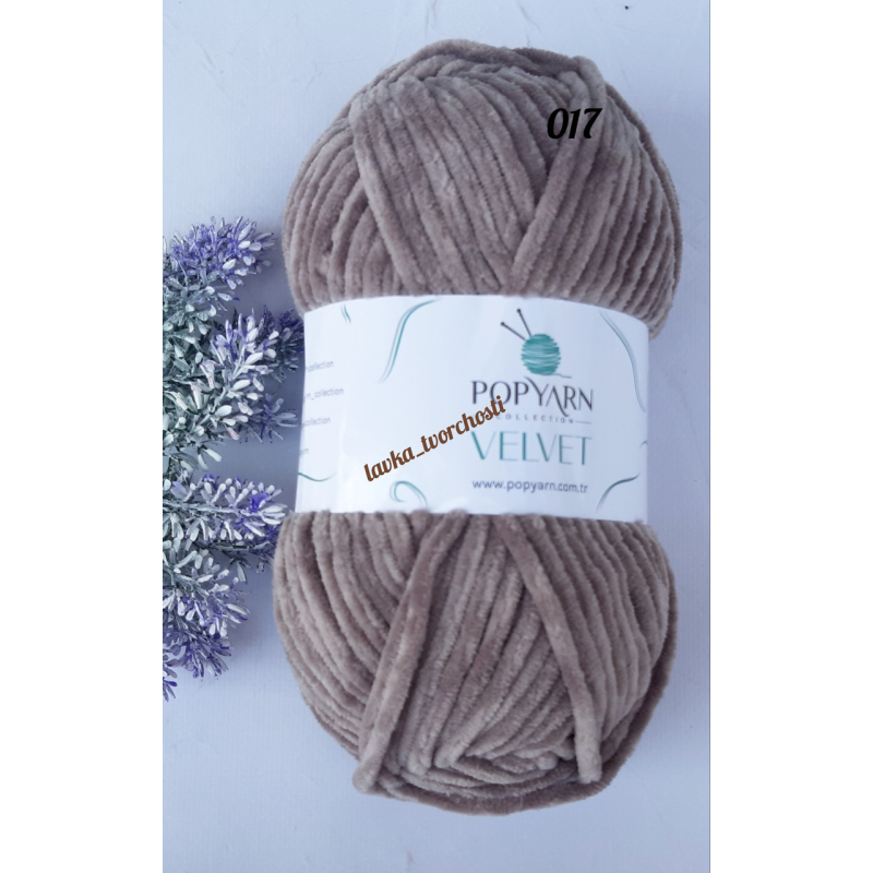 Popyarn Velvet №017 грибний Popyarn Velvet №017 грибний