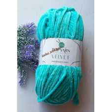 Пряжа Popyarn Velvet №027 бірюзовий