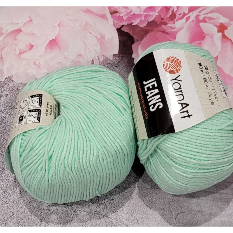 YarnArt Jeans №79 м“ятний YarnArt Jeans №79 м“ятний