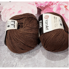 YarnArt Jeans №70 шоколадний