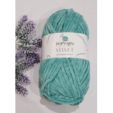 Popyarn Velvet №23 лазурний